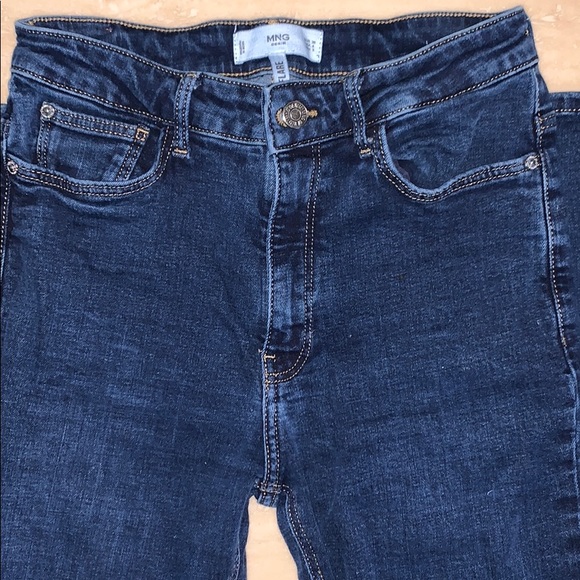 *SOLD* MNG High Rise Flare Jeans - Picture 2 of 5